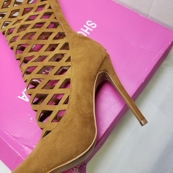 Tan boot heels - Picture 2 of 6